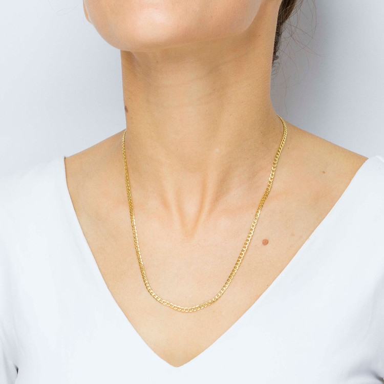 Łańcuszek ze złota pancerka