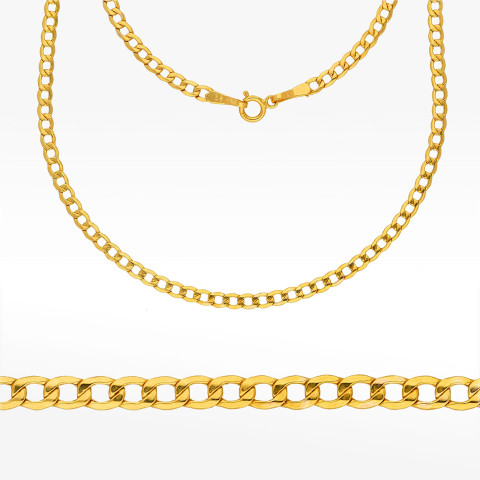 Łańcuszek ze złota pancerka