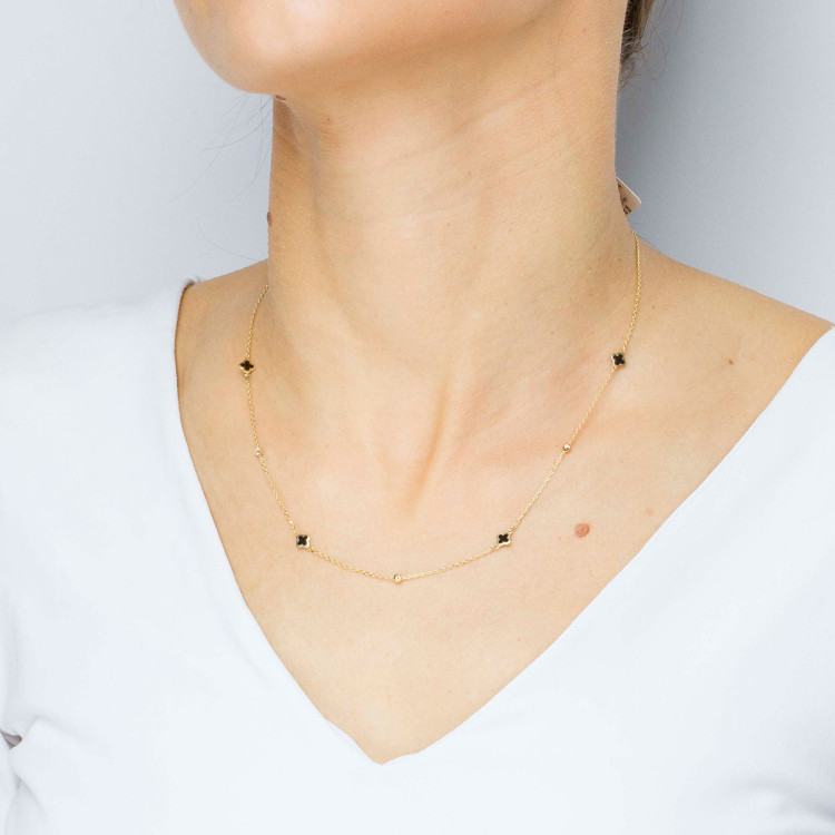 Naszyjnik ze złota 45cm