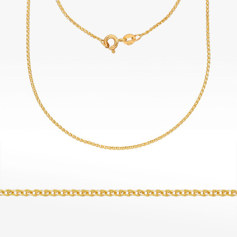 Łańcuszek ze złota pełny