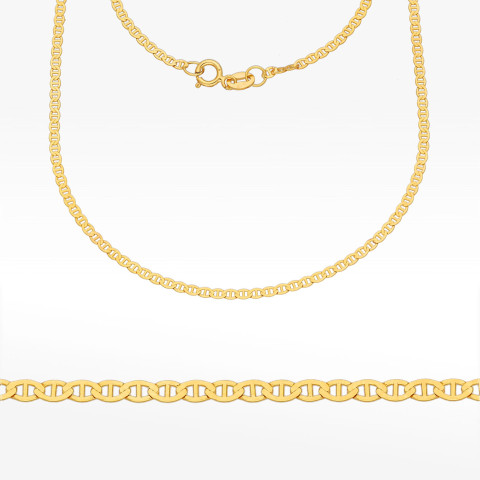 Łańcuszek ze złota gucci pełny