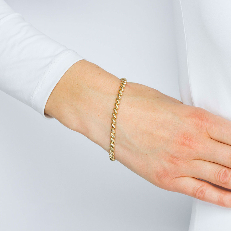 Bransoletka ze złota