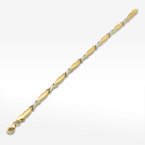 Bransoletka ze złota 19cm