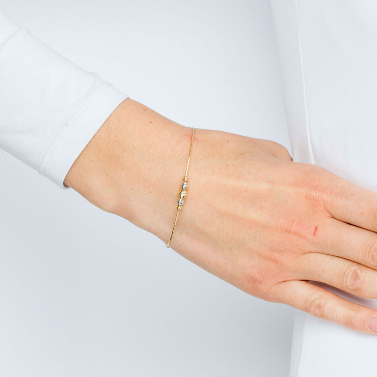 Bransoletka ze złota