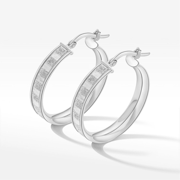 Kolczyki ze złota 2.5cm koła