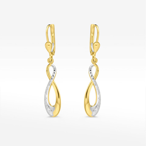 Kolczyki ze złota wiszące