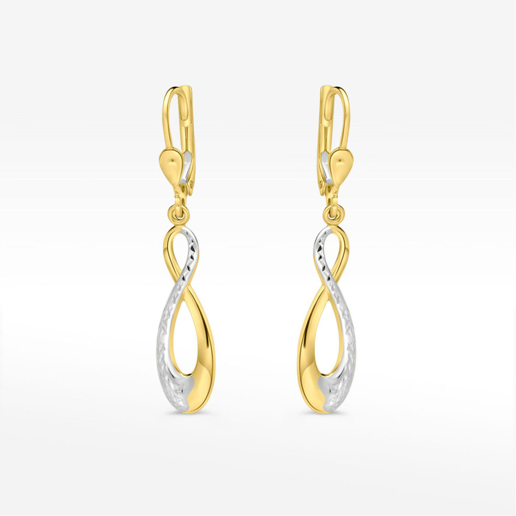 Kolczyki ze złota wiszące