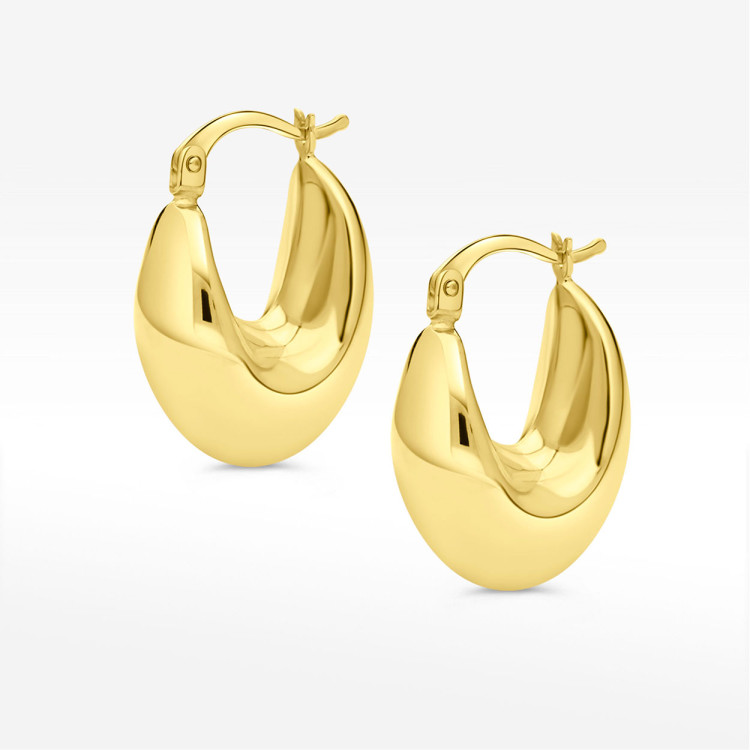 Kolczyki ze złota koła