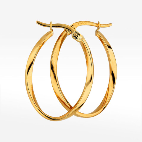 Kolczyki ze złota koła