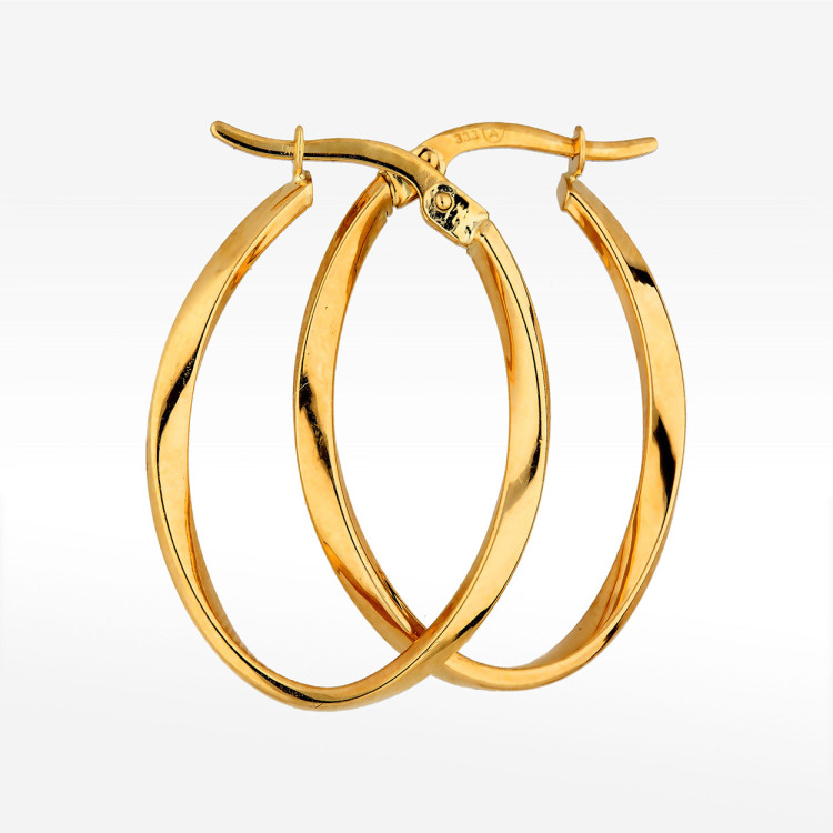 Kolczyki ze złota koła