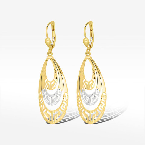 Kolczyki ze złota wiszące