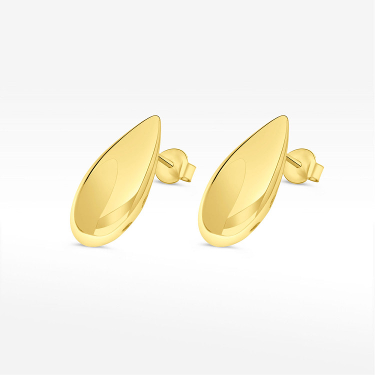 Kolczyki ze złota łezki