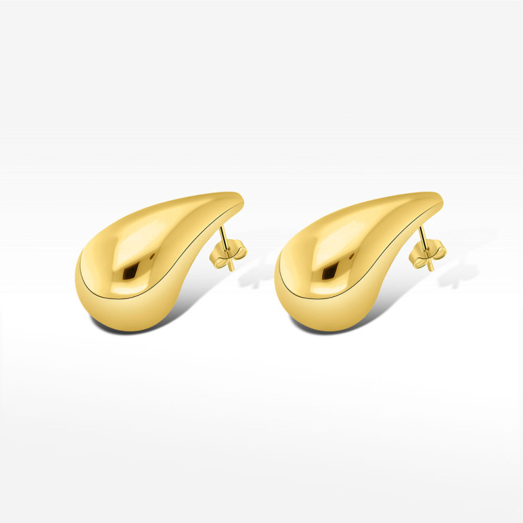 Kolczyki ze złota łezki