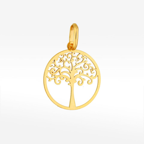 Zawieszka ze złota drzewko szczęścia