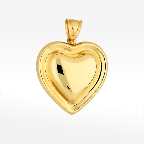 Zawieszka ze złota serce