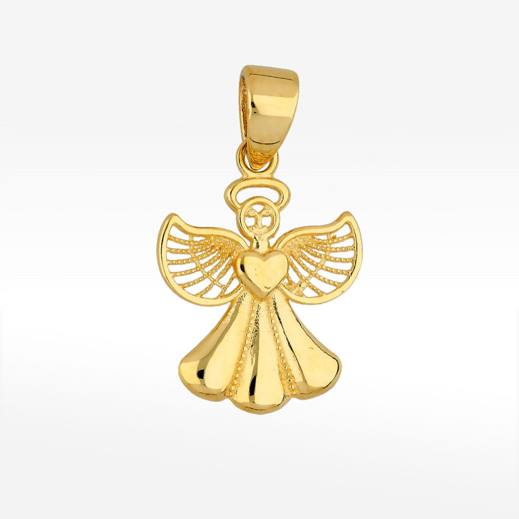 Zawieszka ze złota anioł