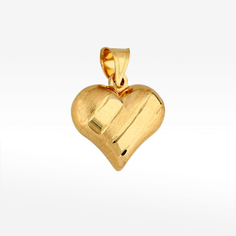 Zawieszka ze złota serce