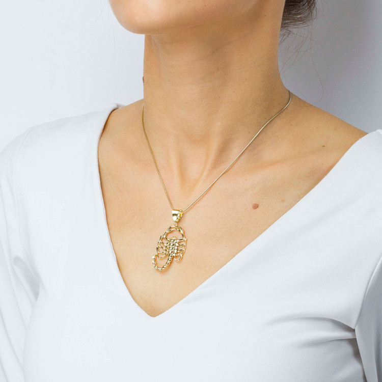 Zawieszka ze złota skorpion