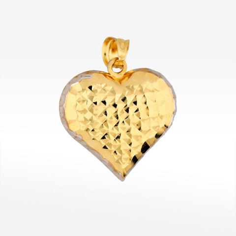 Zawieszka ze złota serce