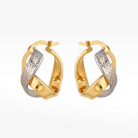 Kolczyki ze złota koła