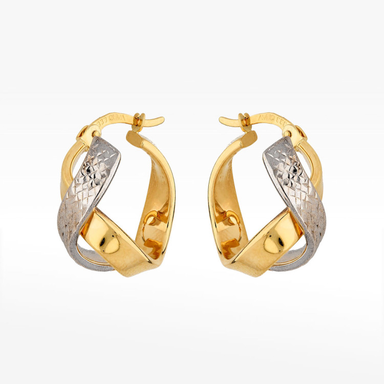 Kolczyki ze złota koła