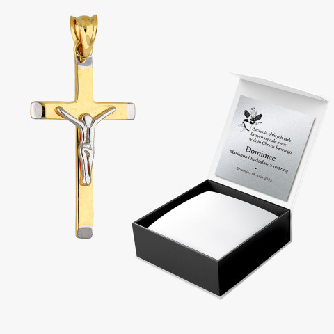 Zawieszka ze złota krzyżyk