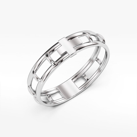 Pierścionek ze złota różaniec