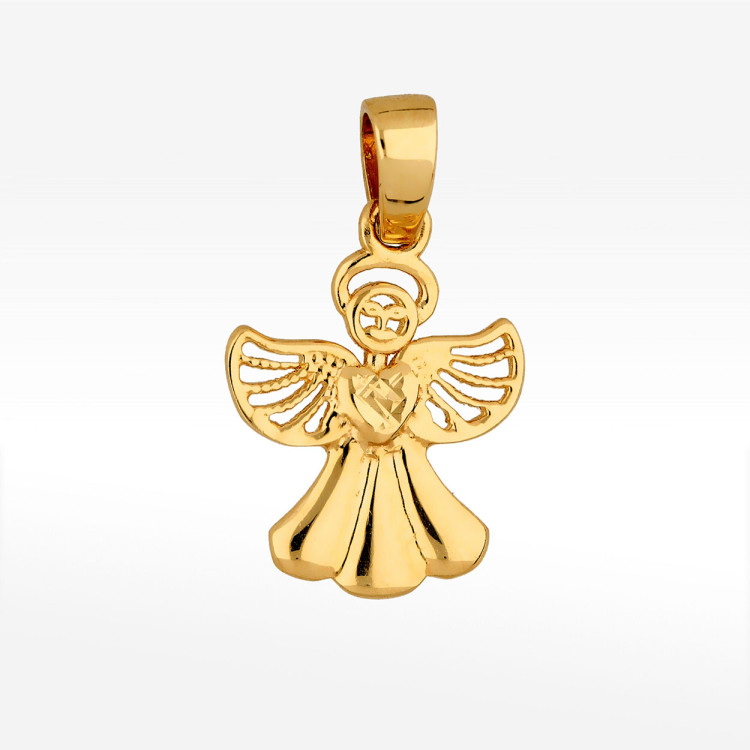 Zawieszka ze złota anioł