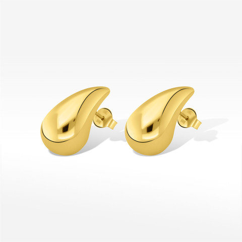 Kolczyki ze złota łezki