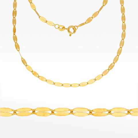 Łańcuszek ze złota mokka pełny