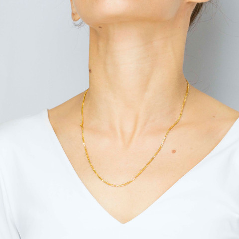 Łańcuszek ze złota lisi ogon pełny