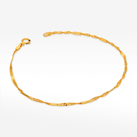 Bransoletka ze złota 19cm