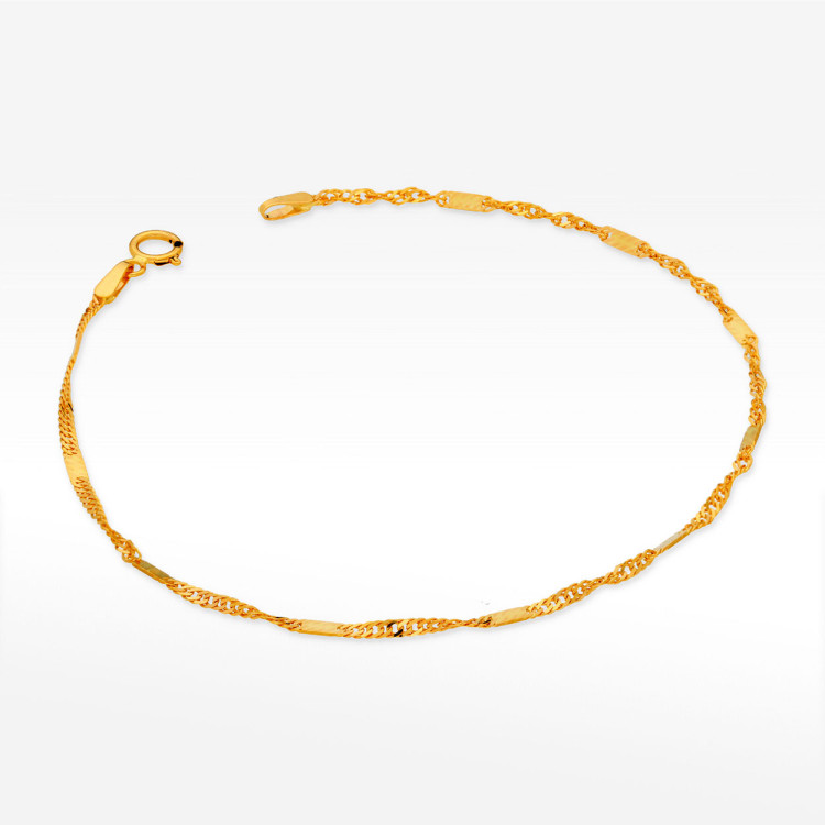 Bransoletka ze złota 19cm