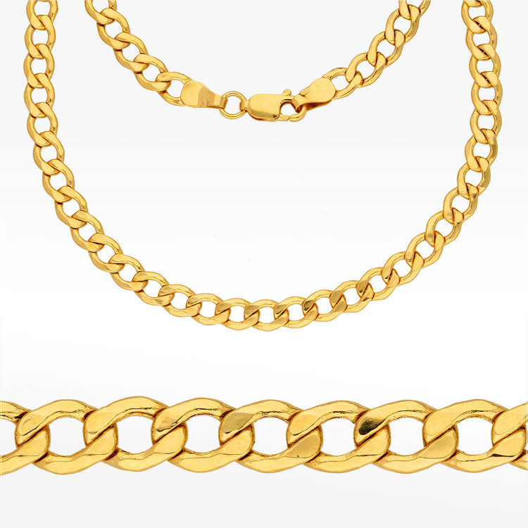 Łańcuszek ze złota pancerka