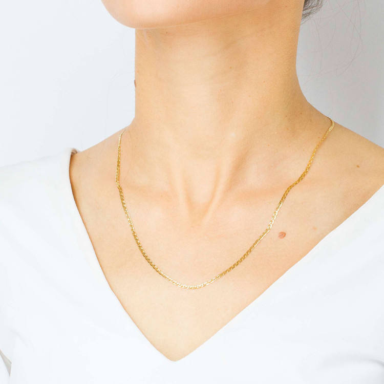 Łańcuszek ze złota gucci pełny