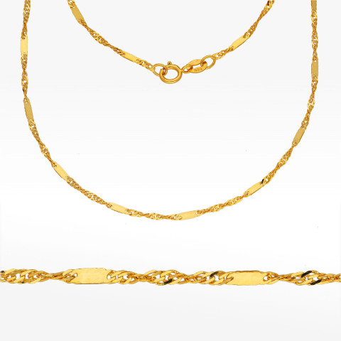 Łańcuszek ze złota pełny