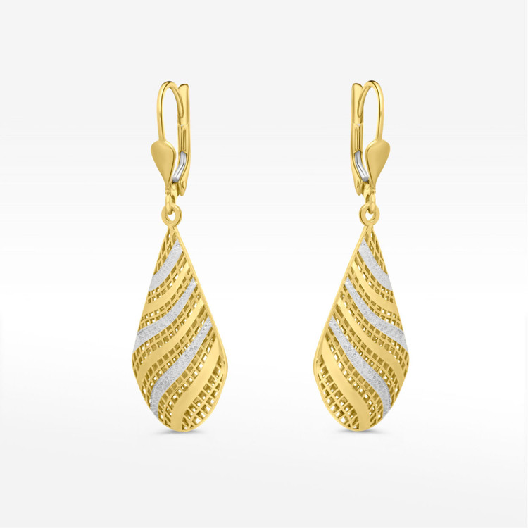 Kolczyki ze złota wiszące