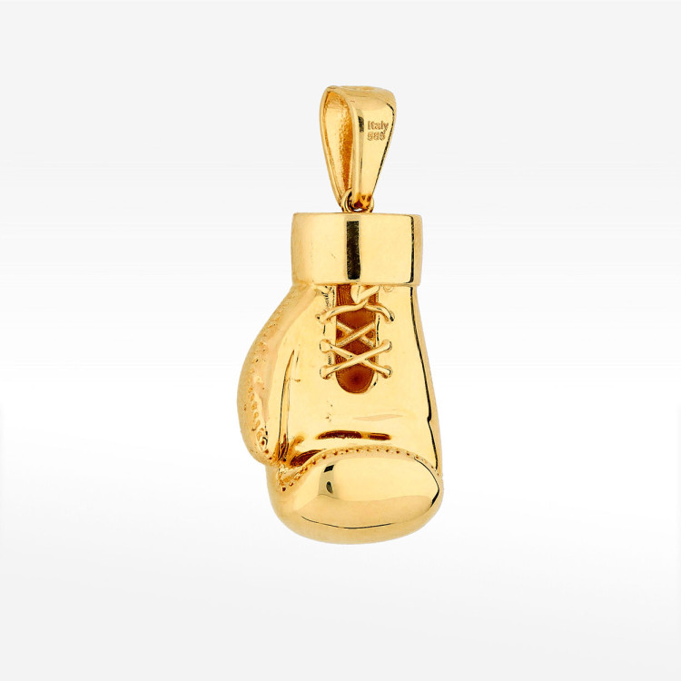 Zawieszka ze złota rękawica