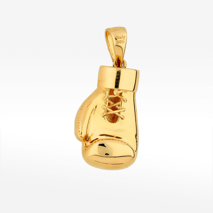 Zawieszka ze złota rękawica