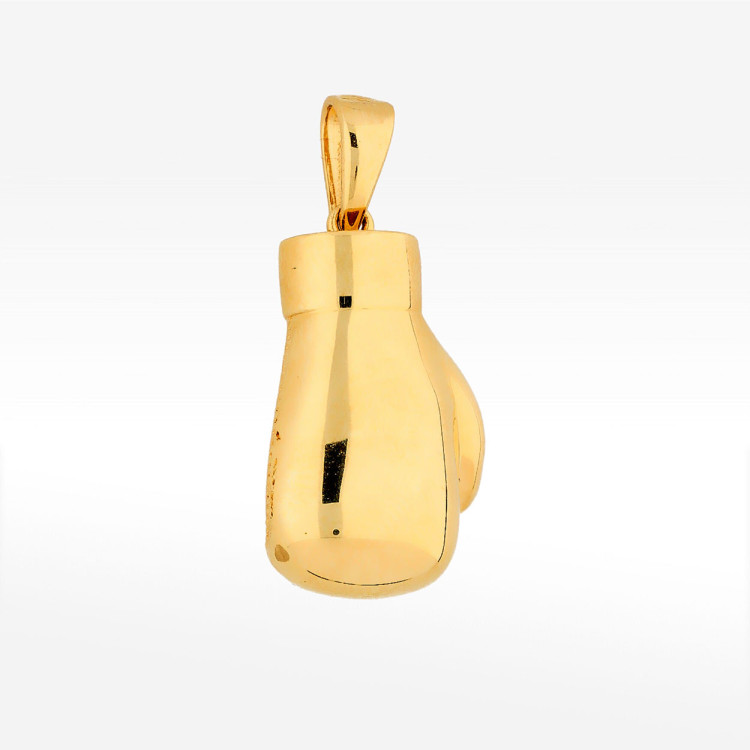 Zawieszka ze złota rękawica