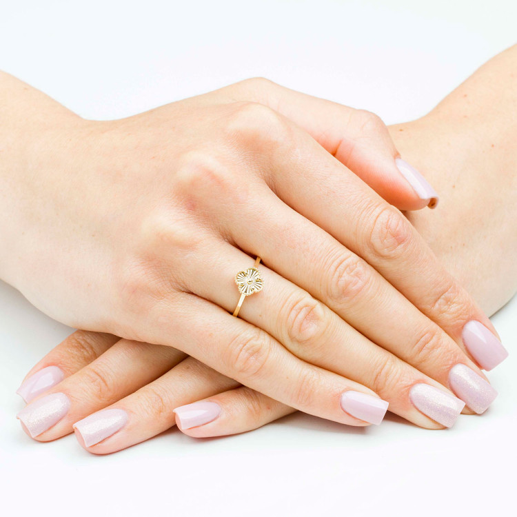 Pierścionek ze złota