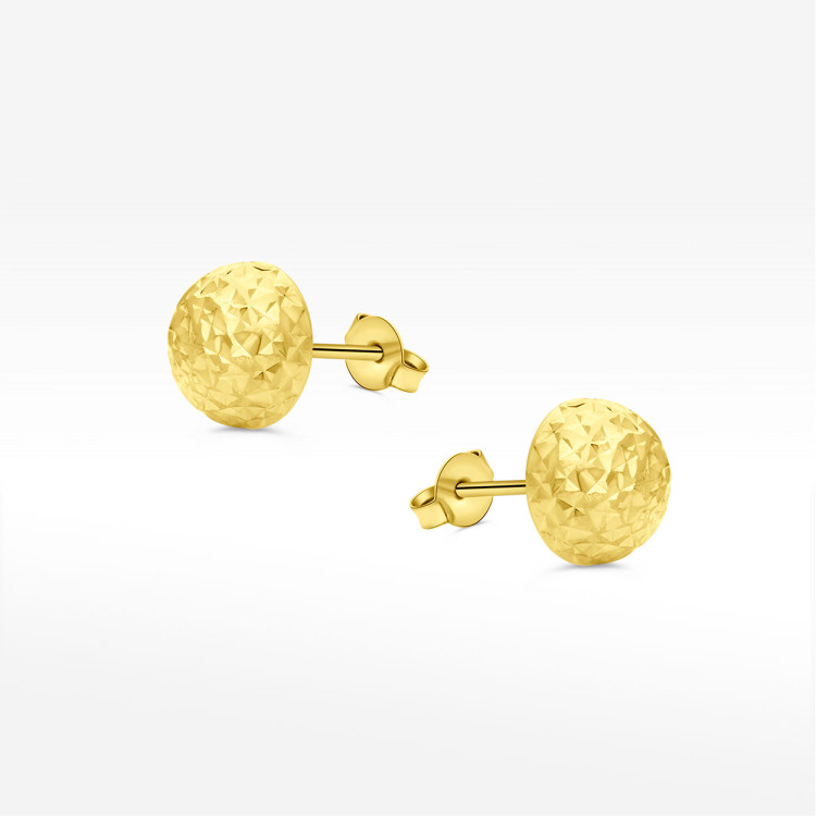 Kolczyki ze złota kulki