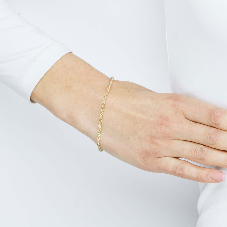 Bransoletki ze złota