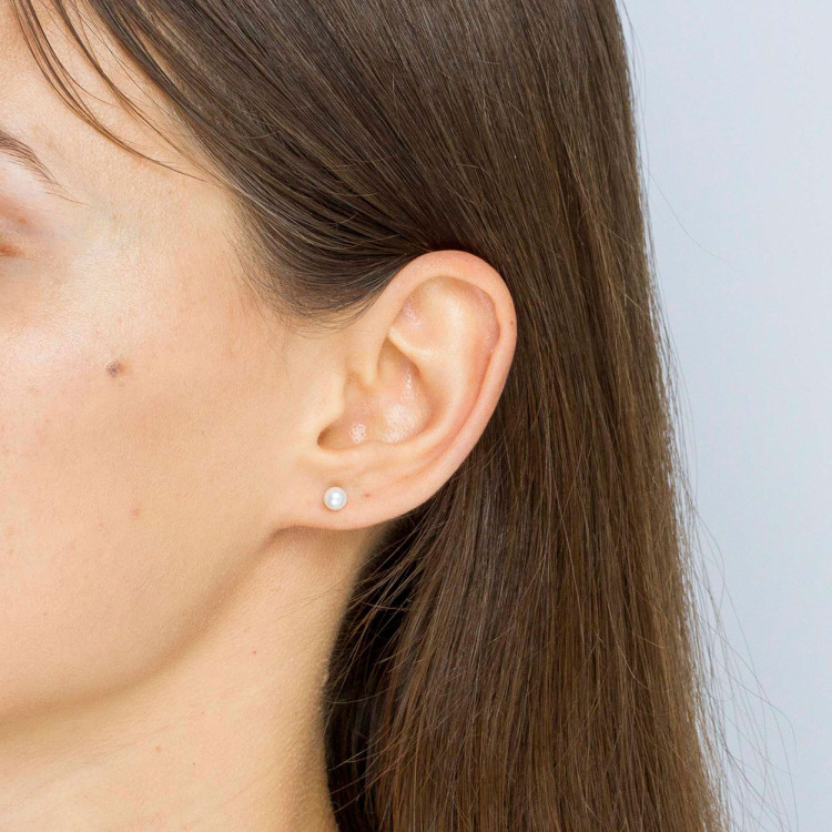 Kolczyki ze złota perły