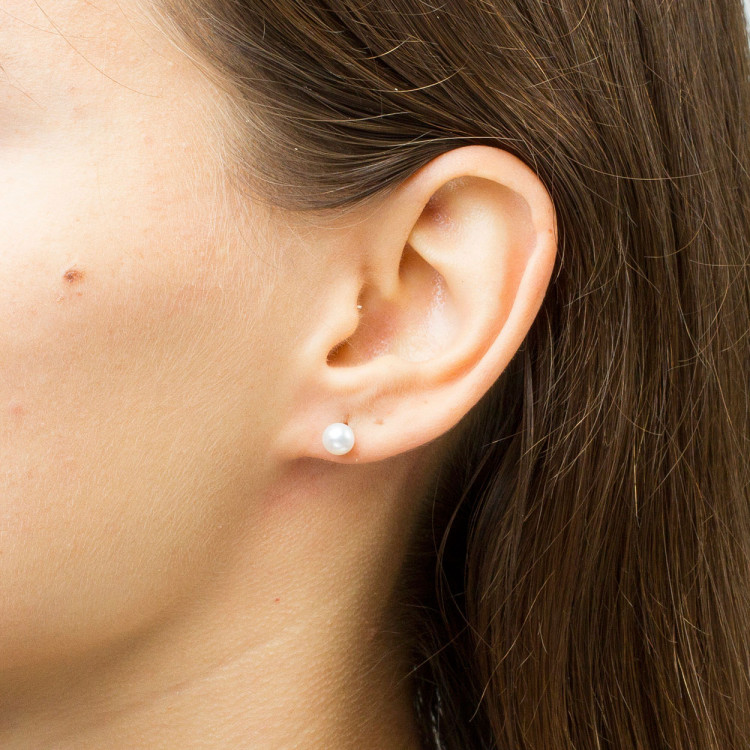 Kolczyki ze złota perły