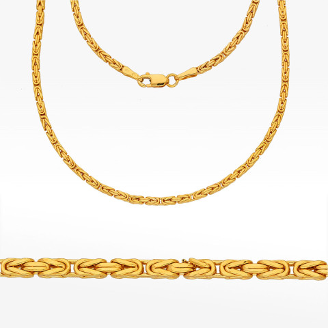 Łańcuszek ze złota królewski