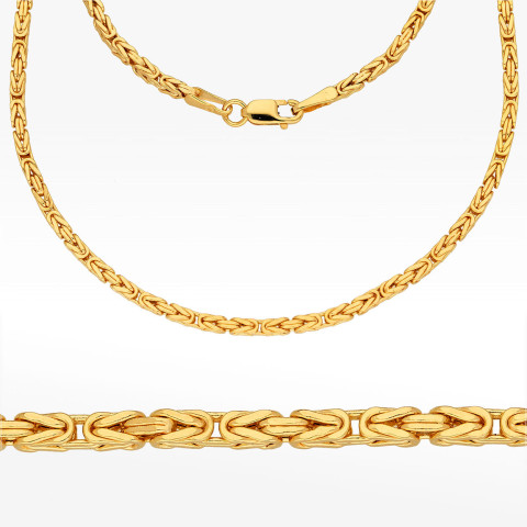 Łańcuszek ze złota królewski