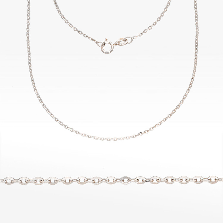 Łańcuszek ze złota ankier pełny