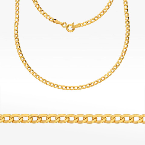 Łańcuszek ze złota pancerka