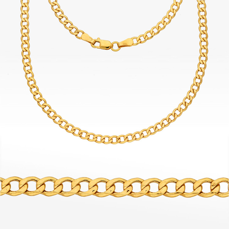 Łańcuszek ze złota pancerka